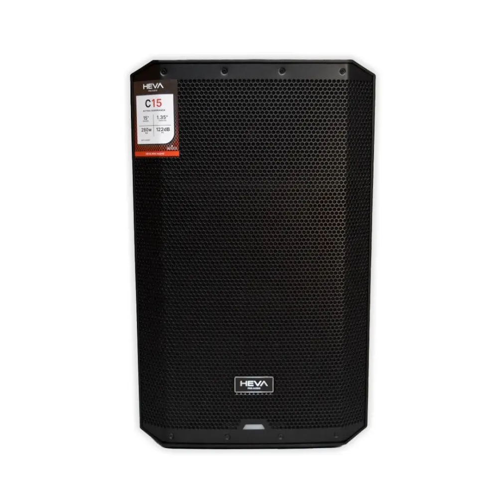 Bafle Activo 15" 280W con Bluetooth Heva Pro Audio C15