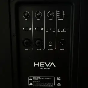 Bafle Activo 15" 280W con Bluetooth Heva Pro Audio C15