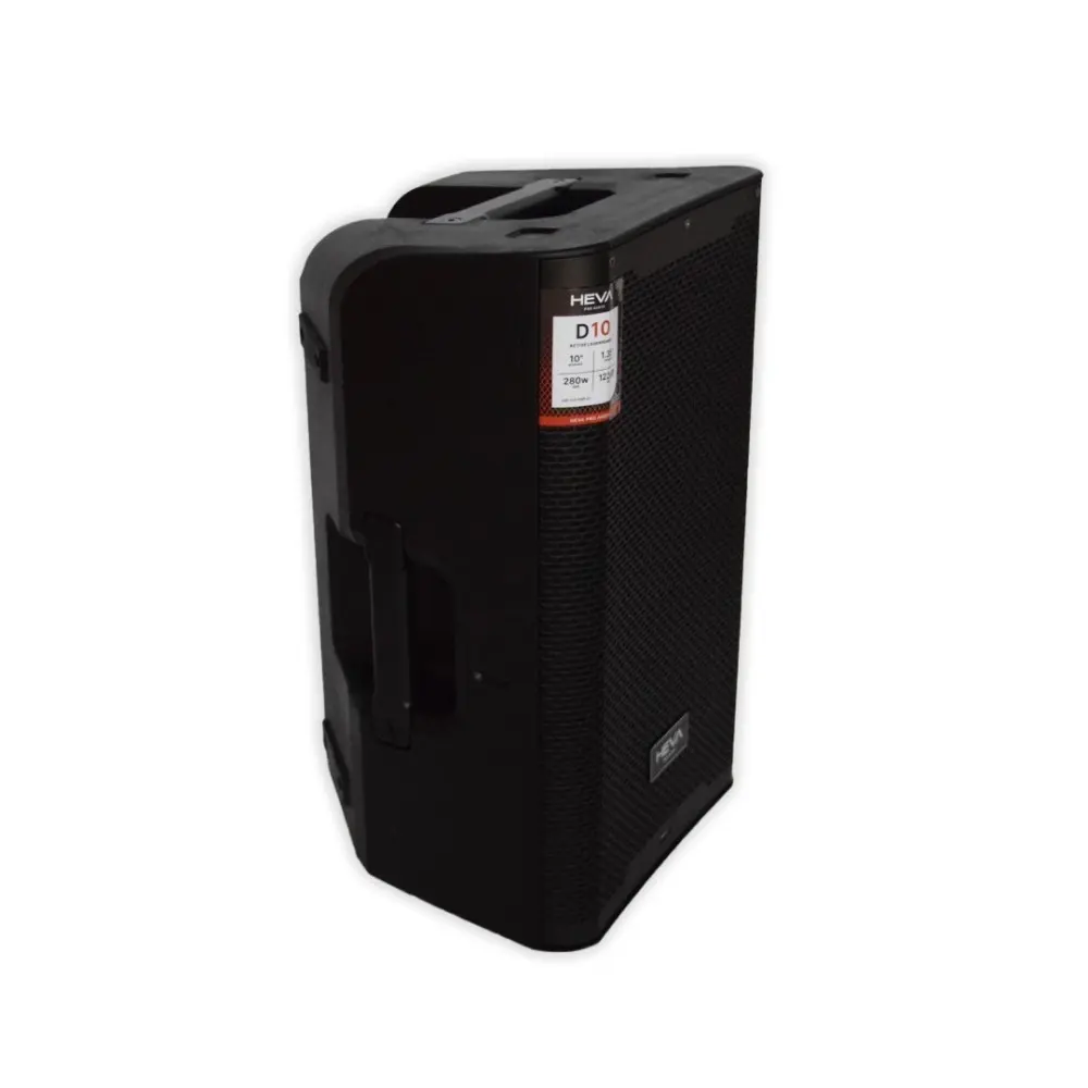 Bafle Activo 10" con Bluetooth 280W DSP LCD Heva Pro Audio D10