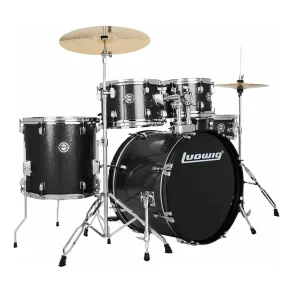 Bateria 5 Cuerpos Bombo 22 Fierros y Platillos Ludwig LC19511DIR