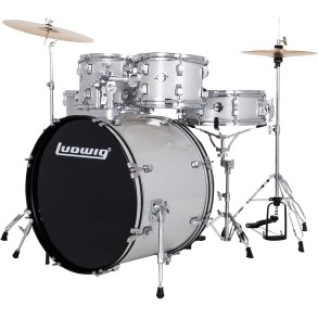 Bateria 5 Cuerpos Bombo 22 Fierros y Platillos Ludwig LC19515DIR