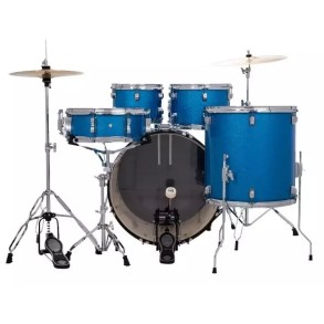 Bateria 5 Cuerpos Bombo 22 Fierros y Platillos Ludwig LC19519DIR