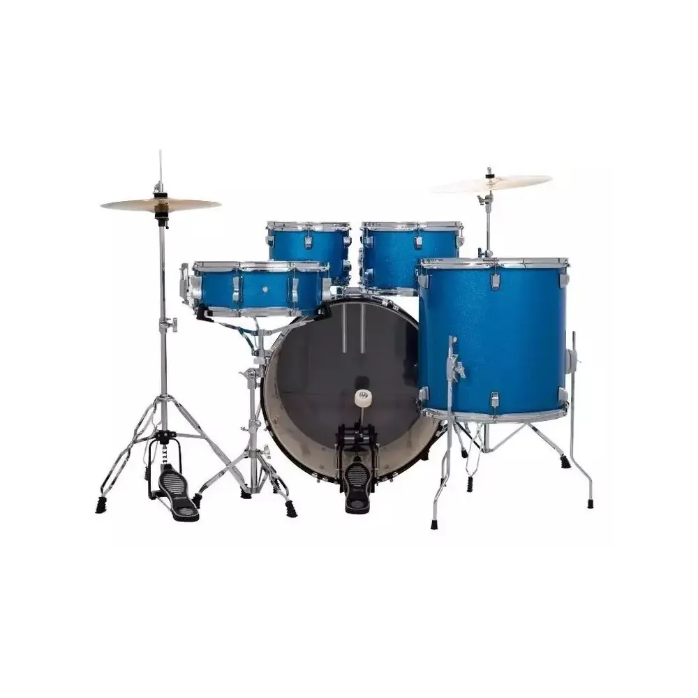 Bateria 5 Cuerpos Bombo 22 Fierros y Platillos Ludwig LC19519DIR