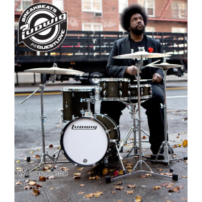 Bateria 4 Cuerpos Bombo 16 + Funda Ludwig LC2791DIR