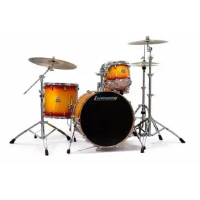 Bateria 4 Cuerpos Bombo 22 Ludwig LCB422EXSRDIR