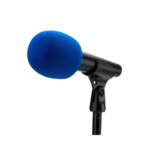 Paraviento de Espuma antipop para microfono On Stage ASWS58-BL AZUL