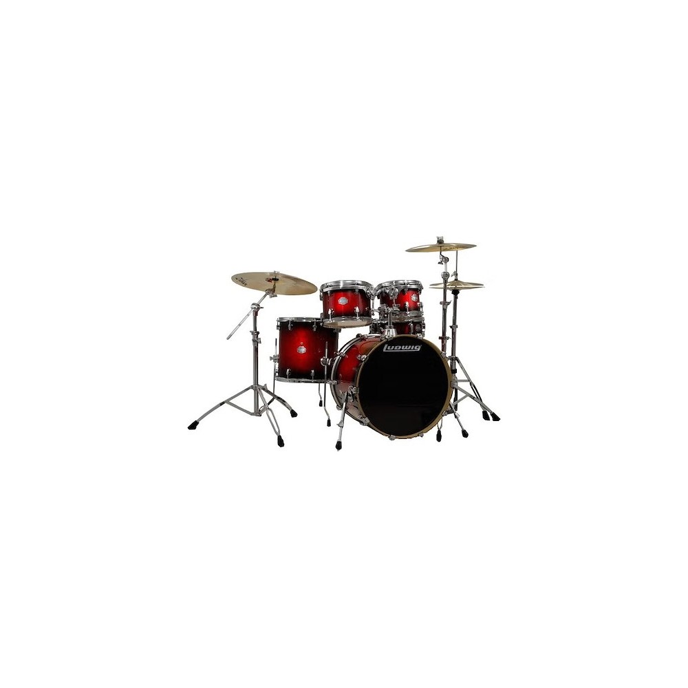 Bateria 5 Cuerpos Bombo 22 Ludwig LCB522FXSDDIR