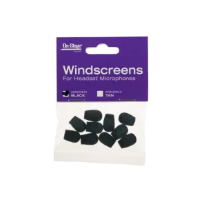 Paravientos para micrófonos de diadema On Stage ASWS20B10