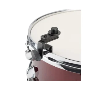 Soporte para micrófono con clamp para aro de batería On Stage DM01 Percusion