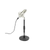 Soporte de micrófono para escritorio ajustable On Stage DS7200B con base redonda