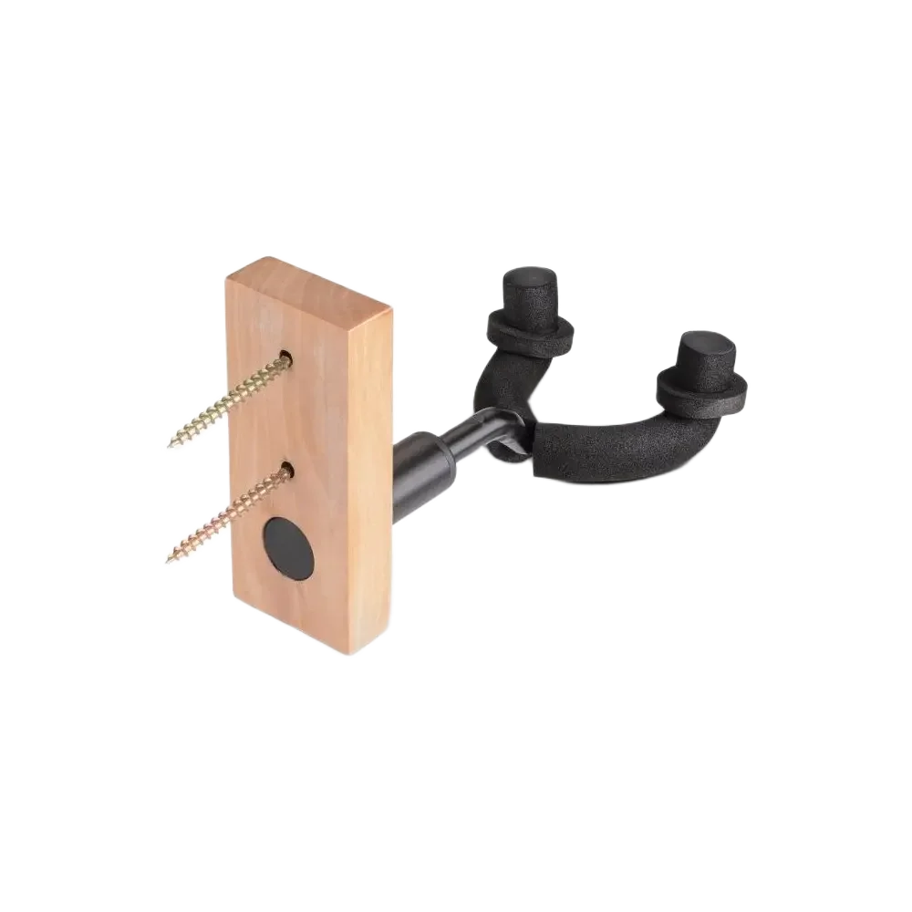 Soporte de Pared para Guitarra, Ukelele y bajo On Stage GS7730 base Madera