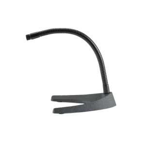 Soporte para micrófono de escritorio con cuello de ganso flexible On Stage DS6213 Base pesada