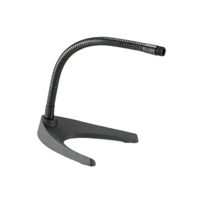 Soporte para micrófono de escritorio con cuello de ganso flexible On Stage DS6213 Base pesada