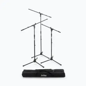 Pack de 3 Soporte de Microfono Tipo Boom con funda On-Stage MS7701B