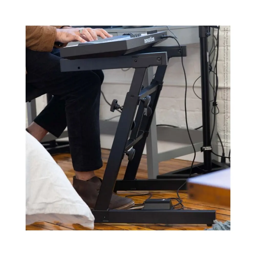 Soporte de teclado plegable en Z On-Stage KS7350