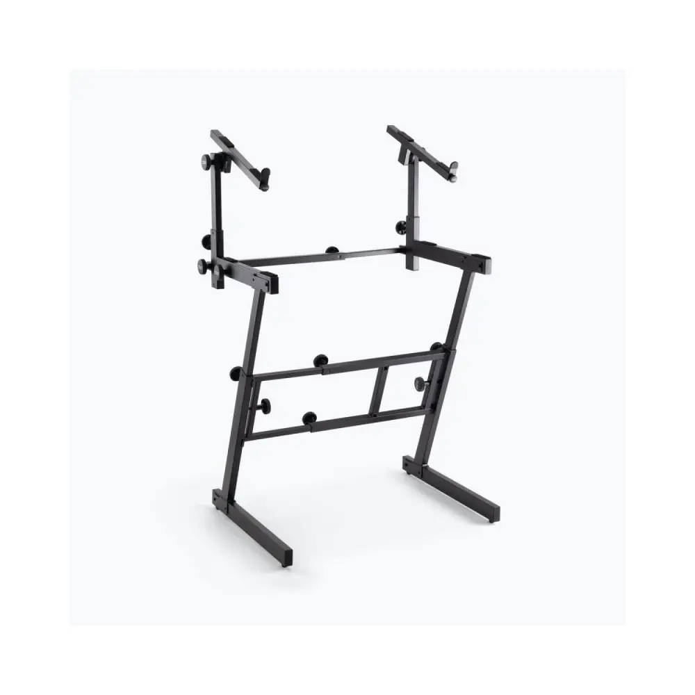 Soporte de teclado plegable en Z con segundo nivel On-Stage KS7365EJ