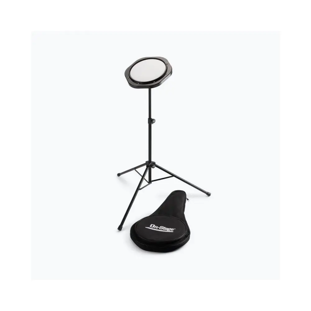 Pad de práctica 8" con soporte y funda On-Stage DFP5500
