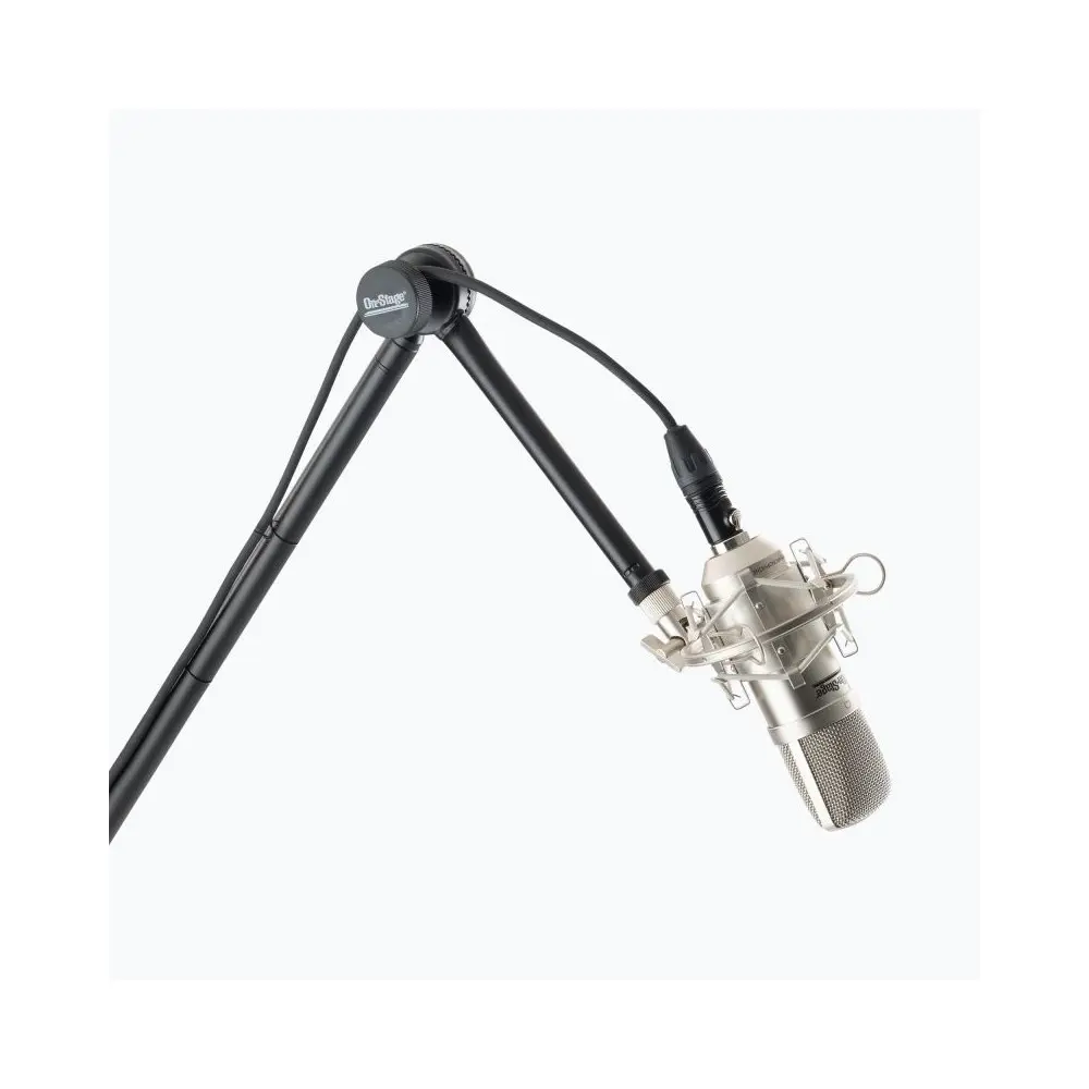 Soporte de micrófono de estudio con base hexagonal On-Stage SMS7650