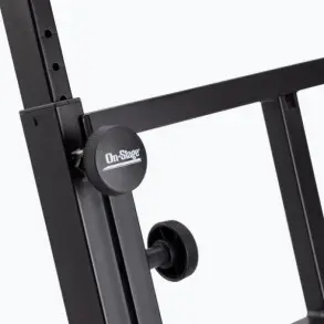 Soporte de teclado plegable en Z con segundo nivel On-Stage KS7365EJ