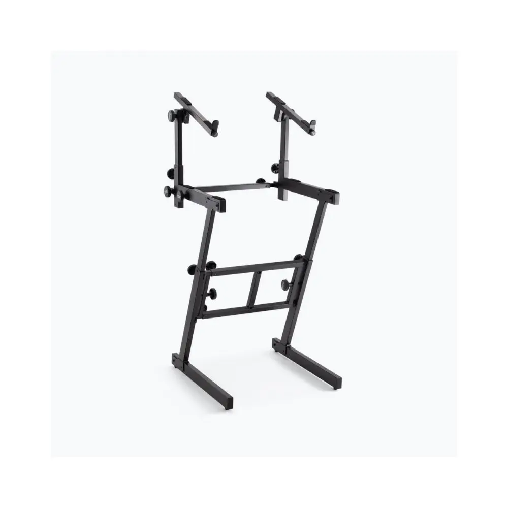 Soporte de teclado plegable en Z con segundo nivel On-Stage KS7365EJ
