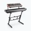 Soporte de teclado plegable en Z con segundo nivel On-Stage KS7365EJ