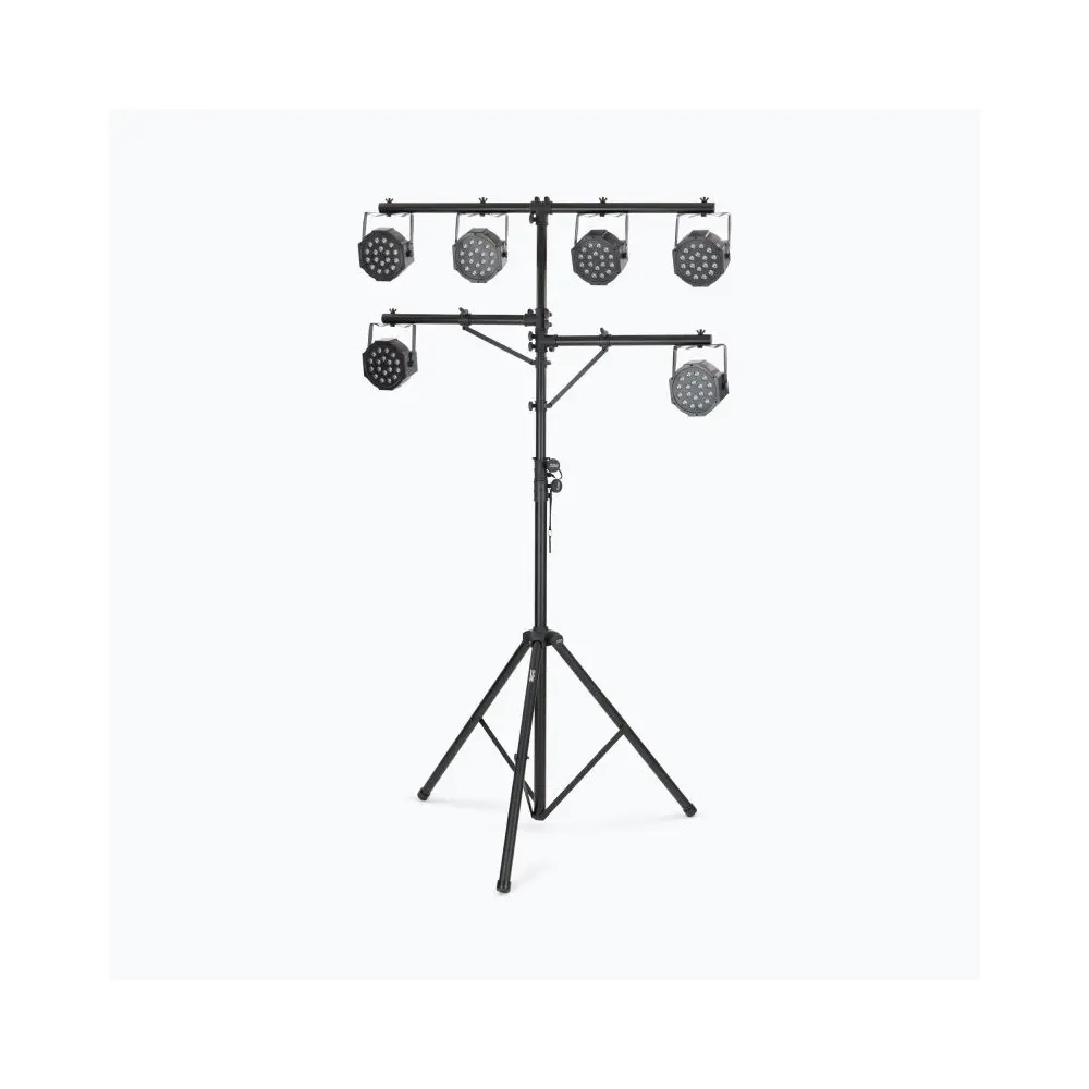 Soporte de iluminación con barras laterales On-Stage LS7720BLT