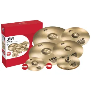 Platillos Sabian / XSR SUPER SET / 10" Y 18" Free