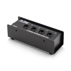 Caja de 4 Canales Ethernet Hembra On-Stage OSPRO-SNK4BM