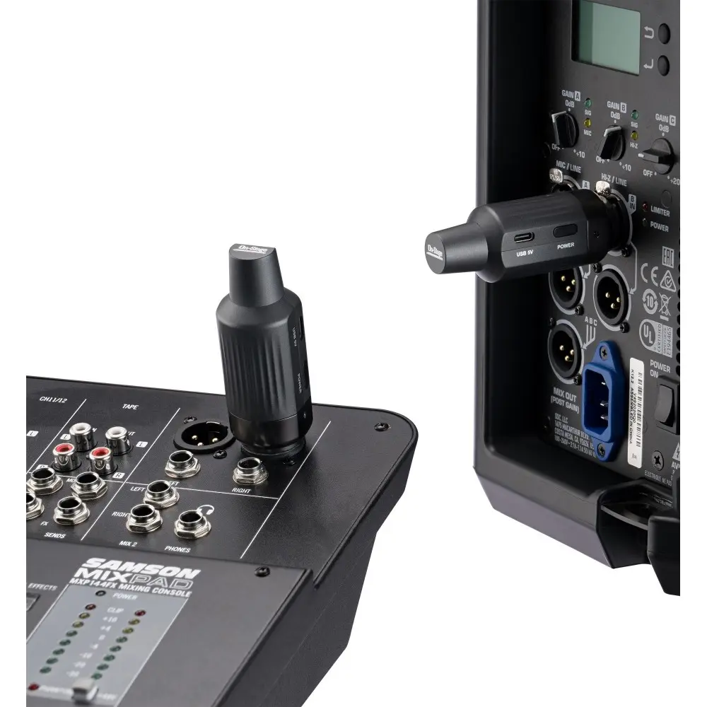 Sistema Inalambrico Recargable Plug On XLR On-Stage RXLRWS1