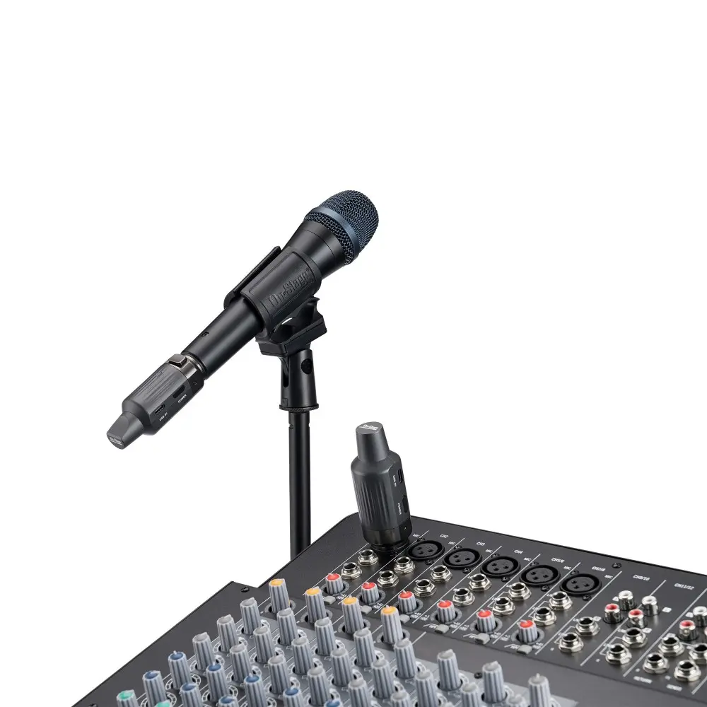 Sistema Inalambrico Recargable Plug On XLR On-Stage RXLRWS1