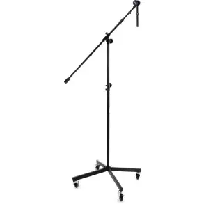 Soporte Microfono Trípode de estudio con brazo articulado 7" con ruedas On-Stage SB96