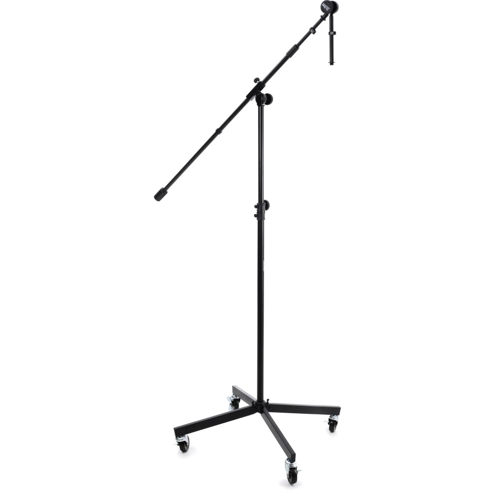 Soporte Microfono Trípode de estudio con brazo articulado 7" con ruedas On-Stage SB96