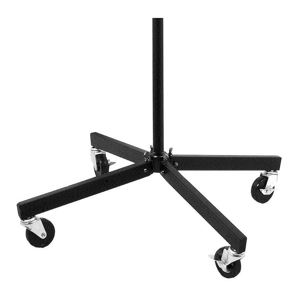 Soporte Microfono Trípode de estudio con brazo articulado 7" con ruedas On-Stage SB96