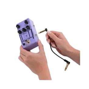 Pack Cables interpedal x 3 15 Cm Flat Patch Plug Plug Angular On Stage OSPRO-FPC-3