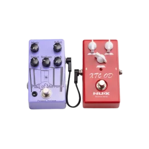 Pack Cables interpedal x 3 15 Cm Flat Patch Plug Plug Angular On Stage OSPRO-FPC-3