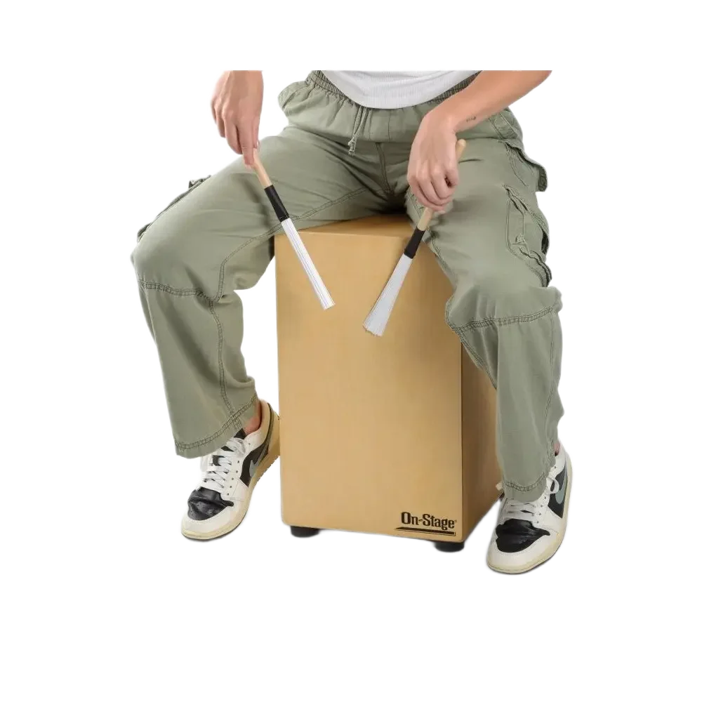 Escobillas De Nylon On Stage WCB100 con mango de Madera