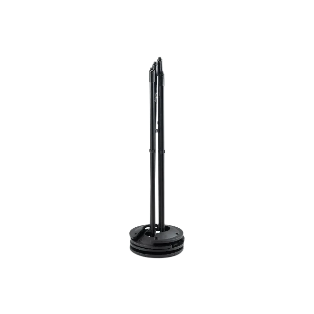 Soporte de micrófono recto con base pesada On Stage MS7325 APILABLE