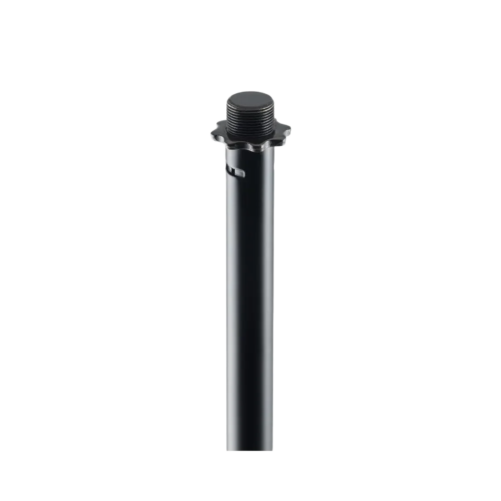 Soporte de micrófono recto con base redonda On Stage MS7201 Negro