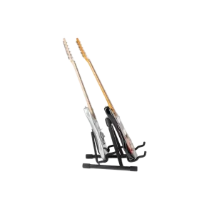 Soporte profesional para guitarra doble con estructura en A On Stage GS7462DB