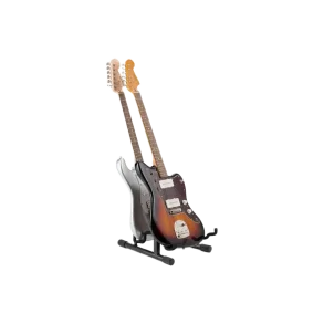 Soporte profesional para guitarra doble con estructura en A On Stage GS7462DB