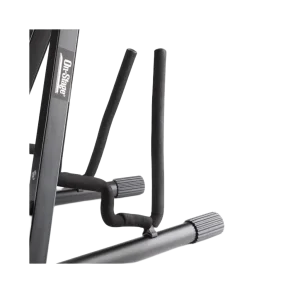 Soporte profesional para guitarra doble con estructura en A On Stage GS7462DB