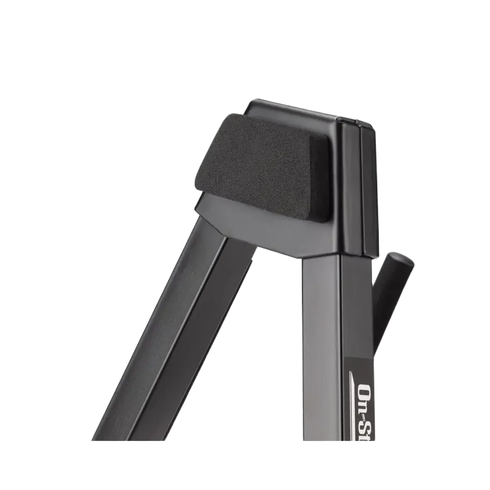 Soporte profesional para guitarra doble con estructura en A On Stage GS7462DB