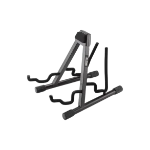 Soporte profesional para guitarra doble con estructura en A On Stage GS7462DB