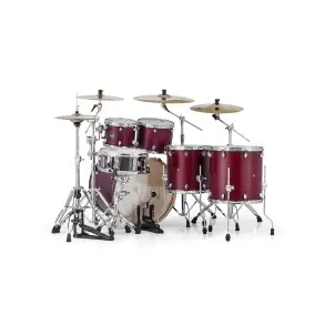 BATERIA Mapex ARMORY STUDIO Cordovan Red 6 cuerpos Sin fierros Bombo Ciego AR-628SRE