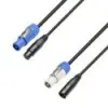 Cable PowerCom y DMX 10 Metros Adam Hall 101PSDT1000