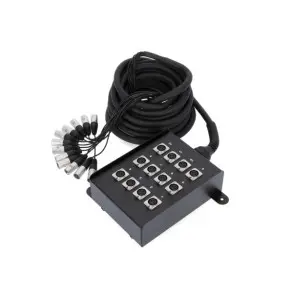 Patchera Envio 12 Auxiliares 10 Metros Adam Hall 12C10