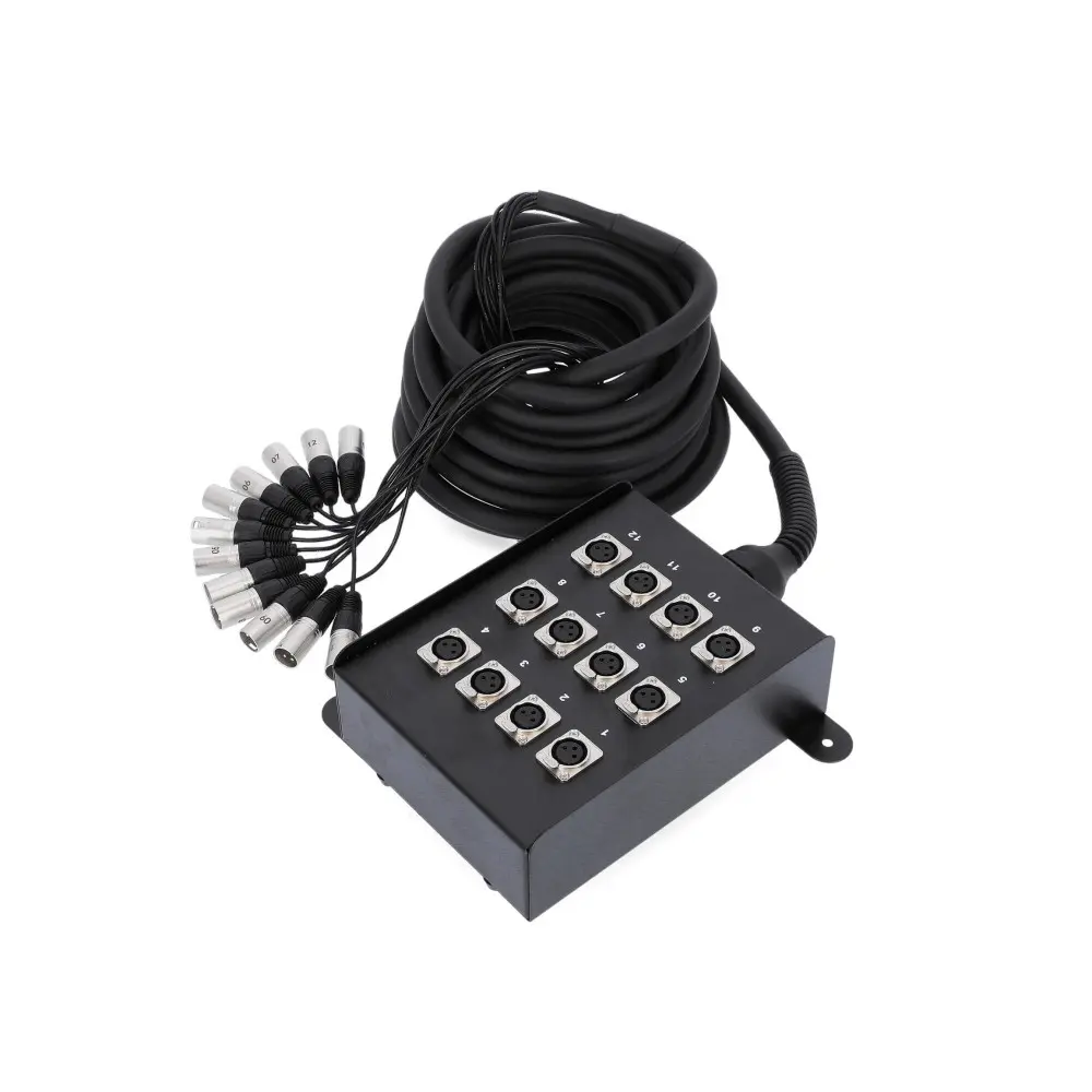 Patchera Envio 12 Auxiliares 10 Metros Adam Hall 12C10