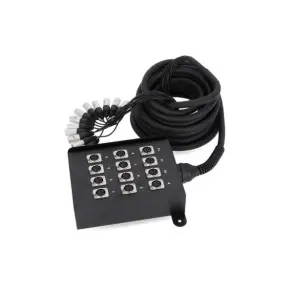 Patchera Envio 12 Auxiliares 10 Metros Adam Hall 12C10