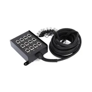 Patchera Envio 12 Auxiliares 10 Metros Adam Hall 12C10