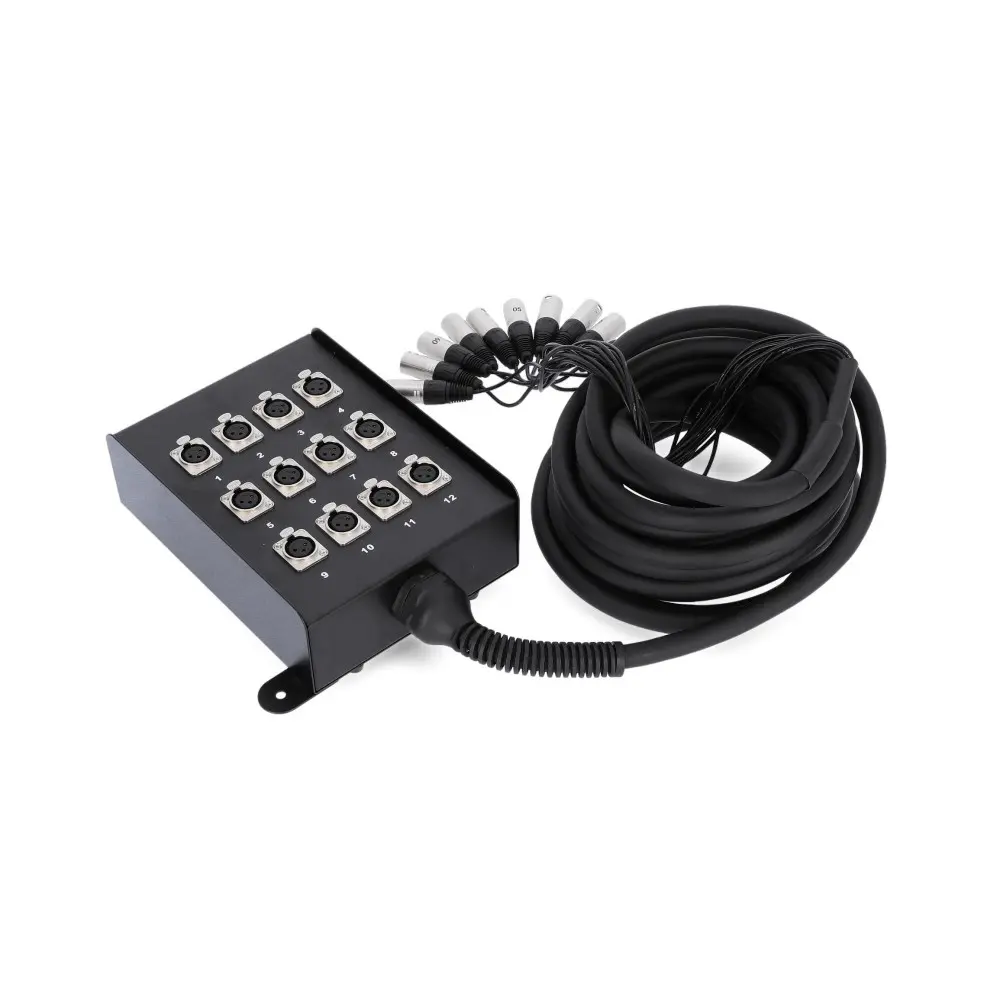 Patchera Envio 12 Auxiliares 10 Metros Adam Hall 12C10